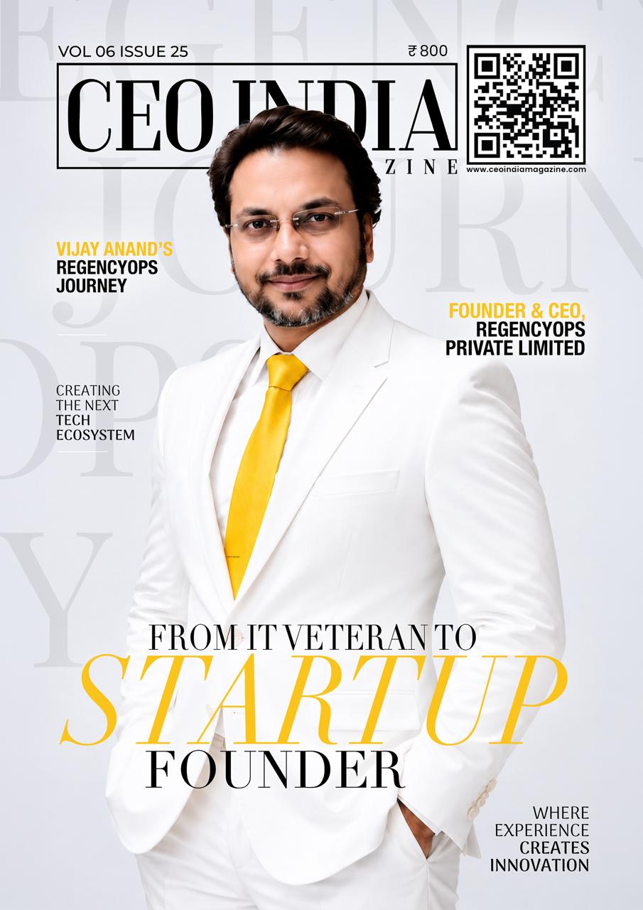 Vijay Anand featured in CEO India Magazine