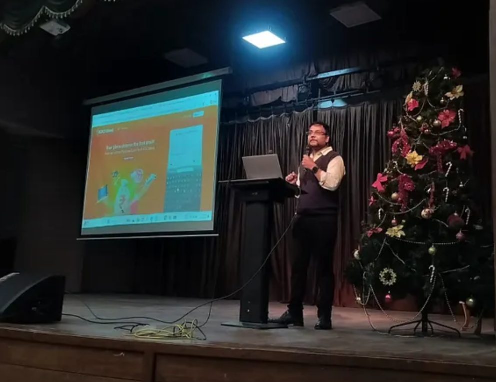 PlacePrep demo at Women’s Christian College seminar